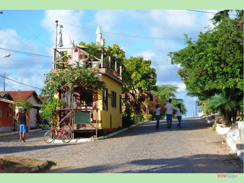 Tibau do Sul. Улицы Тибау до Сул